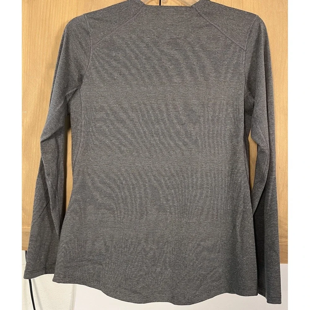 REI LS Women's Pullover Lg Blue - Picture 2 of 6